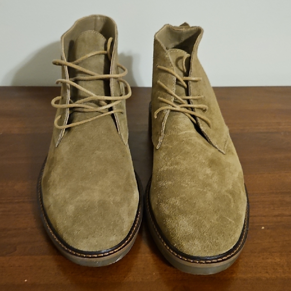 Men's Tan Suede Shoes